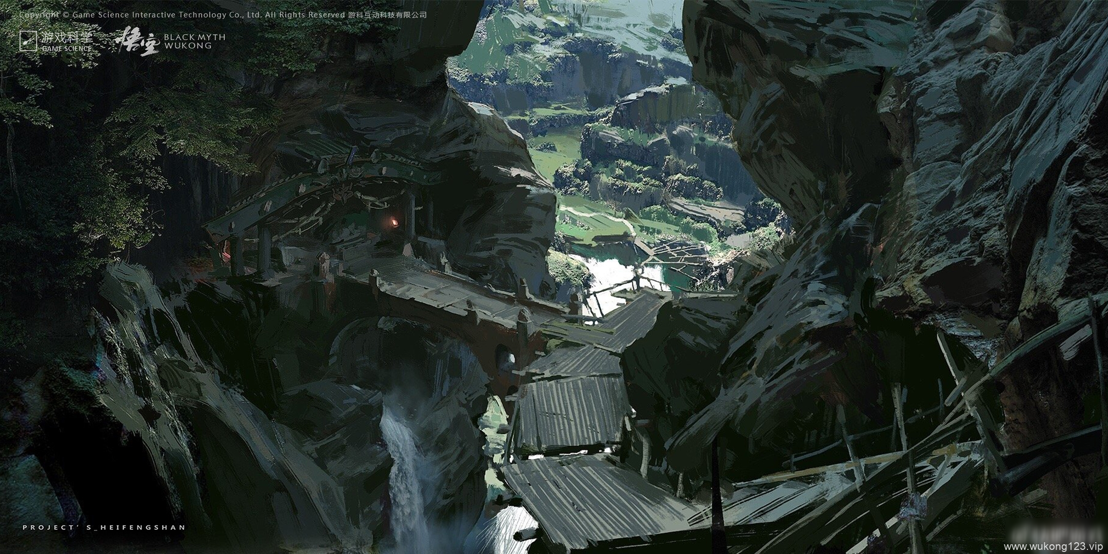 《黑神话悟空》原画展示 游戏设计元素原画汇总