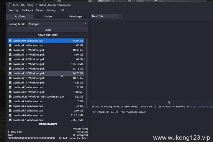 黑神话悟空UE4SS模组加载器调试工具