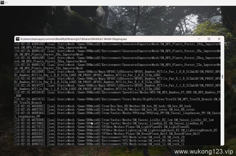 黑神话悟空UE4SS模组加载器调试工具