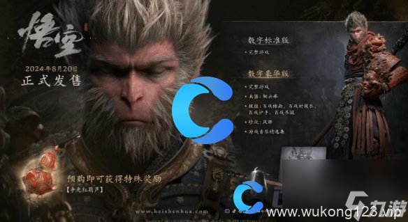 《黑神话悟空》标准版和豪华版区别