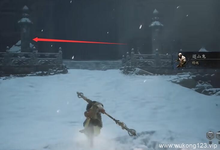 黑神话悟空雪山径宝箱在哪 黑神话悟空雪山径宝箱位置一览