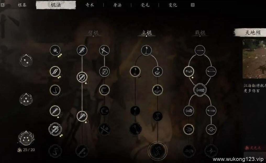 黑神话悟空棍法前期加点推荐 黑神话悟空棍法前期选择指南