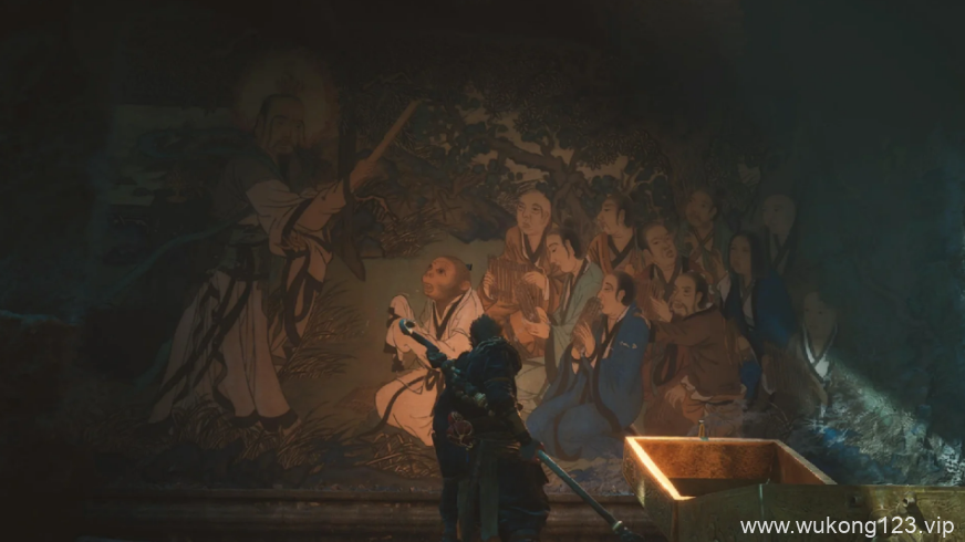 黑神话悟空拜师菩提老祖壁画在哪 拜师菩提老祖壁画位置