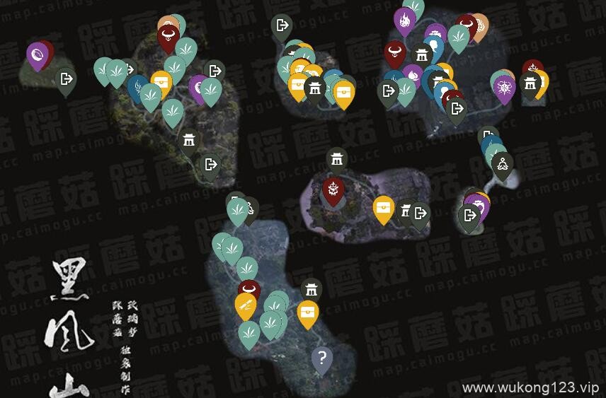 黑神话悟空地图工具 在线互动地图工具网址分享