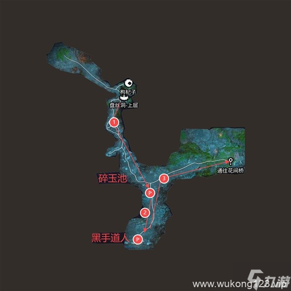 《黑神话悟空》第四章全收集跑图路线指引